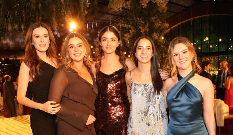  Laura Ortuño, Isa Motilla, Sofía Rojas, Valentina Gameros y Mariana Álvarez.
