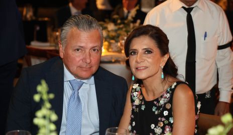  Mauricio Autrique y Claudia de los Santos.