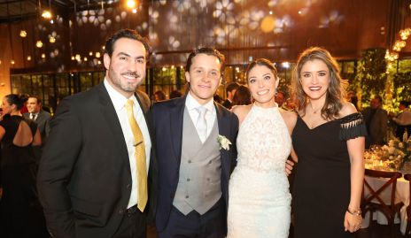 Gerardo Chevaile, Franco Safont, Sofía Hernández y María José Hernández.