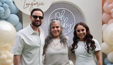  Jeff Mihaljevich, Magdalena y Paola Longoria.