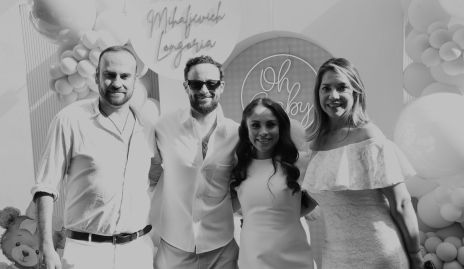  Christian, Jeff Mihaljevich, Paola Longoria y Rocío.
