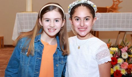  Catalina de Alba e Inés Del Valle.