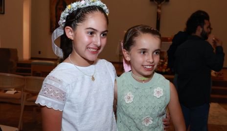  Inés Del Valle y Elena Reverte.
