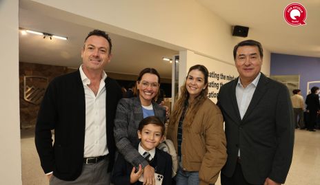  Ulises Artolózaga, Paloma González, Georgina Rivera, Emilio Ramírez y Cristóbal Artolózaga.