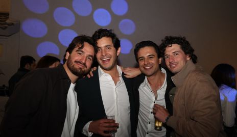  Julio Galindo, Julian Abud, Gerardo y Diego Jourdain.