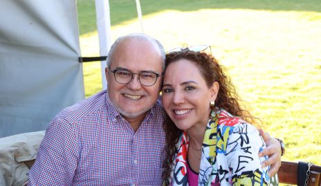   Erasto Aldrett y Aída Blanco.