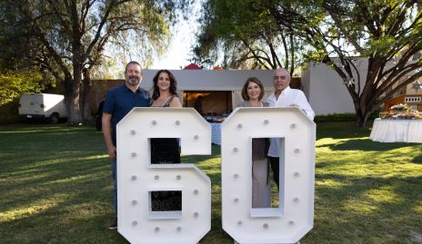  Soraya Gaviño y Jorge Martínez, Aída Siller e Hilario Altamirano.