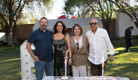  Soraya Gaviño y Jorge Martínez, Aída Siller e Hilario Altamirano.