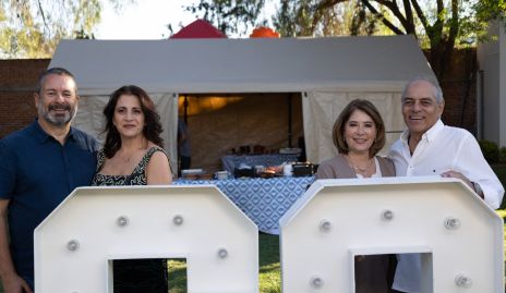  Soraya Gaviño y Jorge Martínez, Aída Siller e Hilario Altamirano.