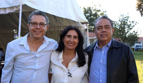  Jesús Garza, Gema de la Vega y Esteban Acosta.