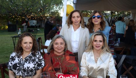  Yolanda Gocher, Cheli Faz, Olga Lorena Castro, Norma González y Paty Anette Ruiz.