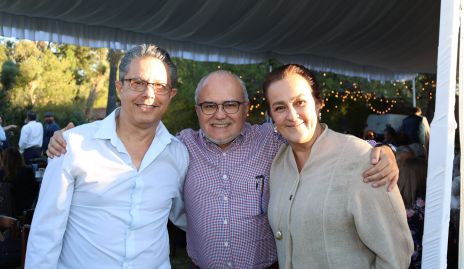  Jesús Garza, Erasto Aldrett y Maricarmen López.