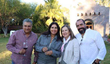  José Luis Aguilar, Gema de la Vega, Marlú Mendizábal y Germán de Luna.