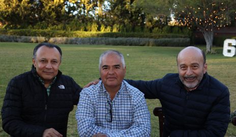  Fernando Díaz de León, Agustín Rodríguez y Ricardo Estrada.