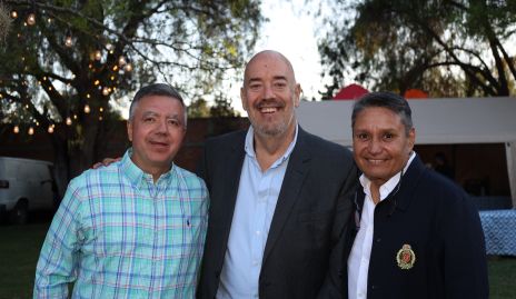  Guillermo Delgado, Ignacio Ramírez y Oscar Hinojosa.