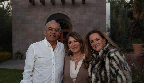  Hilario Altamirano, Aída Siller y Claudia Pillado.