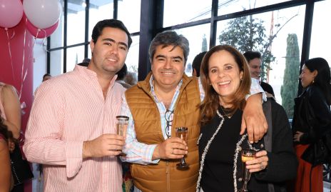  Diego de la Vega, Paco Leos y Paty Fernández.