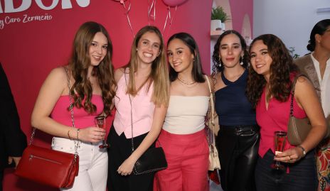María Foyo, María José Gutiérrez, Gabriela Hinojosa, Hent Flores y Montse García.