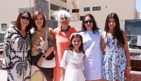  Maria Quiroga, Fernanda Lozano, Valeria Roman, Meli Quiroga, Paty Garza y Maria Julia.