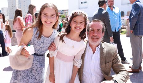  Hervert Trampe, Carlota Trampe y María Julia.