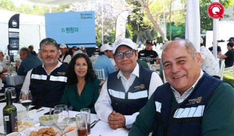  Gerardo González, Joel Cruz, Bertha Alonso y Miguel Chávez.