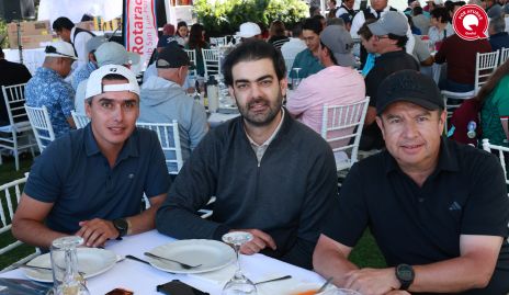 , Alejandro Abud y Santiago López.