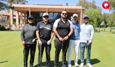 Armando Aguirre, Enrique OCejo, Gustavo Chavolla, Mario Noriega y Armando Aguirre.