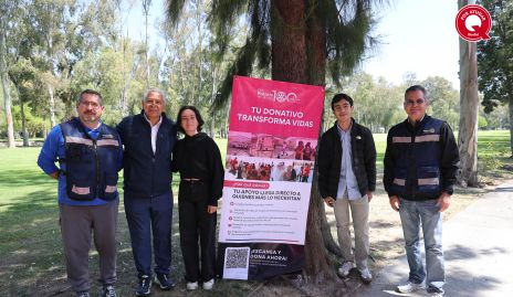  Oscar Carreón, Delfino Vergara, Abril Carrasco, Emir Pantoja y Manuel Auces.