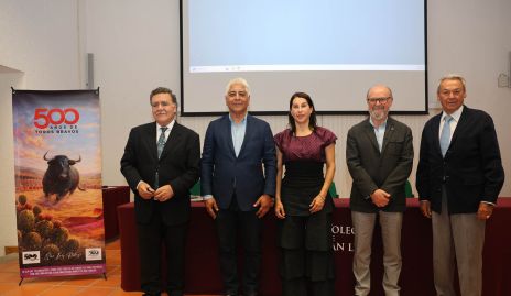  Antonio Rivera Rodríguez, Fernanda Haro, David Vázquez y Manuel Labastida.