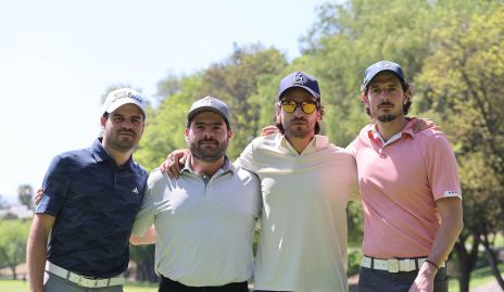 Jero Gómez, Jorge Esper, Eduardo Cantú y Diego Jourdain.