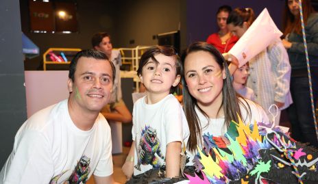  Andrés, Pablo y Gaby Tacea.