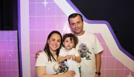  Gaby, Patricio y Andrés Tacea.