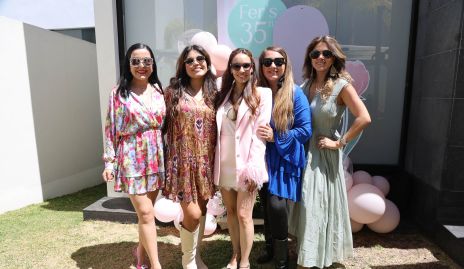  Marisol, Sandra, Alise, Fer Paredes y Andy.