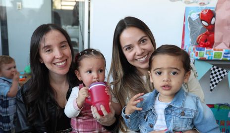  Bere Leos, Juan Pablo Gómez, Camila González y Sofía Guevara.