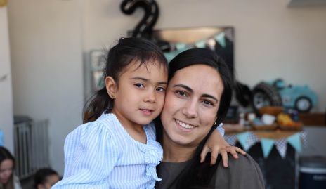  María Domínguez y María Berrueta.