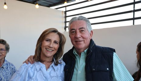  Maru Bárcena y Gabriel Sanders.
