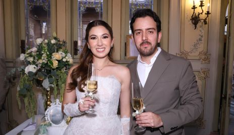  Daniela Jaimes y Alejandro del Pozo ya son esposos.