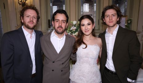  Fernando del Pozo, Alejandro del Pozo, Daniela Jaimes y Patricio del Pozo.
