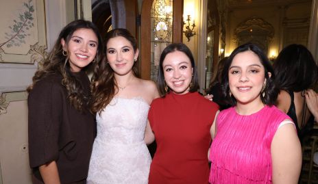  Pao Ortiz, Daniela Jaimes, María Calderón y María Medrano.