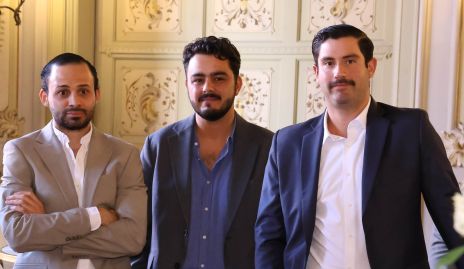  Mauricio Cabrera, Gunnar Mebius y Polo Córdova.