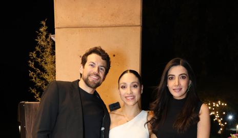  Gerardo Díaz Infante, Madeleine y Ana Isabel Cantú.