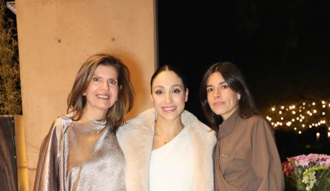  Ana Lucia Díaz Infante, Madeleine Cantú y Ana Lu Díaz Infante.