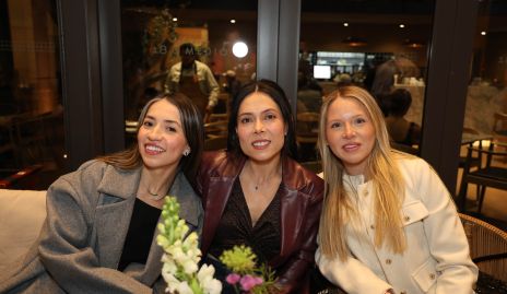  Claudia Valdelamar, Jimena Treviño y Areli Carrillo.