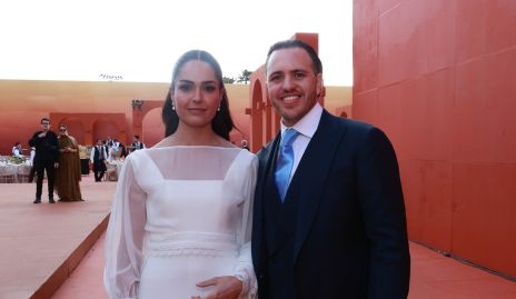  Macarena Villasuso Villanueva y Andrés de los Santos Pizzuto, ya son esposos.