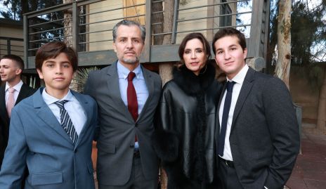  Pablo de los Santos, Carlos de los Santos, Marisol de la Maza y Carlos de los Santos.