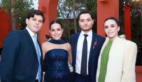  Rodrigo Rubio, Sofi González, Armando Villasuso y Federica Meade.