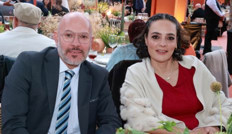  Alejandro Hampshire y María Rosa Rivera.