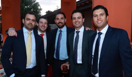  Juan Pablo Abud, Miguel Meade, Alberto Martínez, Gerardo Valle y Juan Manuel Piñero.