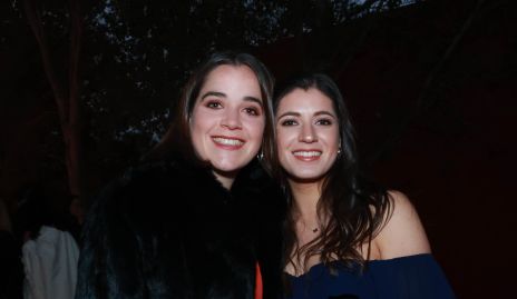  María Meade y Mariana Cervera.