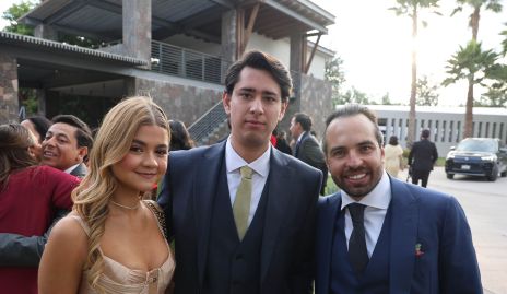 Miranda Martell, Diego Acosta y Marcelo.